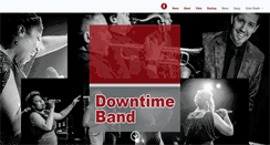 Desktop Screenshot of downtimeband.com